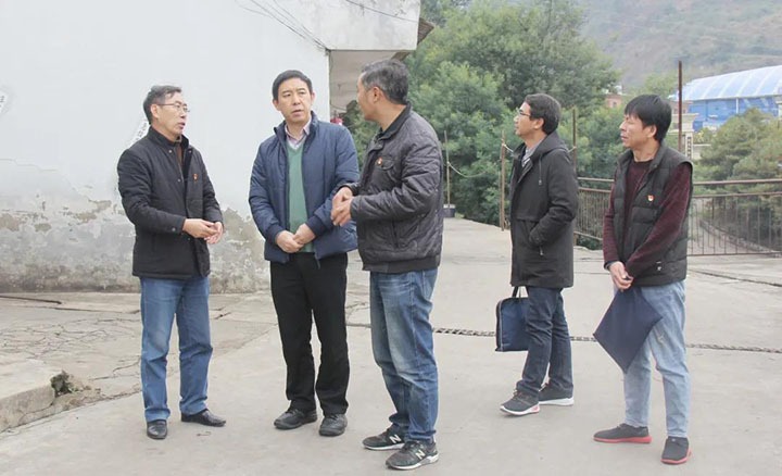 集团党委副书记、工会主席王鑫赴金发煤业督导调研