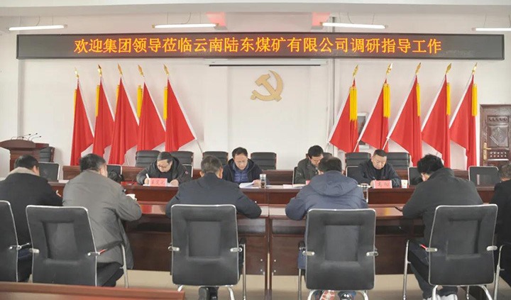 龙8头号玩家(国际)官方网站（煤化）集团党委委员、副总经理张清到陆东煤矿开展调研指导