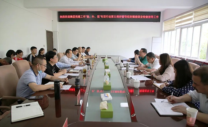 龙8头号玩家(国际)官方网站（煤化）集团党建工作“查、补、强”第五调研督导组到镇雄煤业公司调研督导