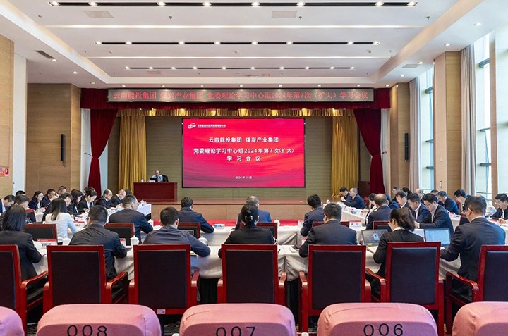 能投集团、煤炭产业集团党委开展理论学习中心组2024年第7次（扩大）学习会议