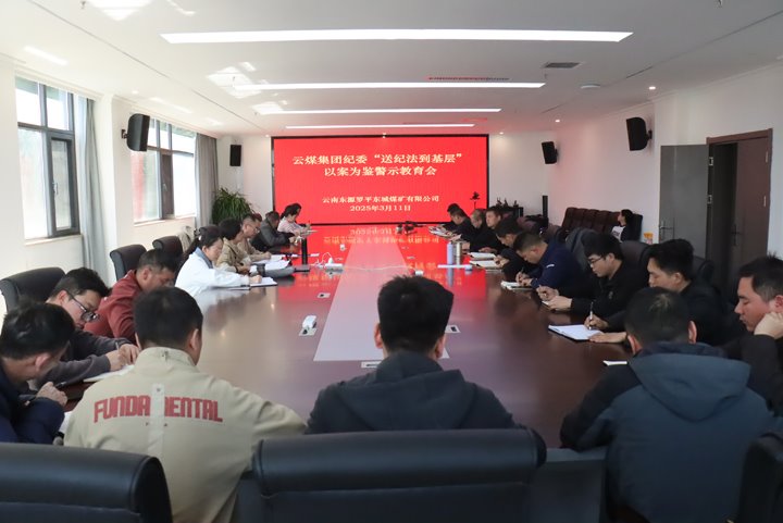 龙8头号玩家(国际)官方网站集团纪委到罗平东城煤矿公司开展“回访教育”谈话暨“送纪法到基层”以案为鉴警示教育