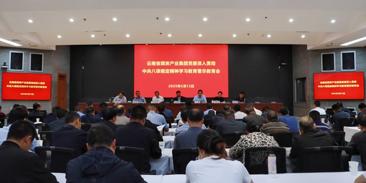 龙8头号玩家(国际)官方网站集团召开深入贯彻中央八项规定精神学习教育警示教育会
